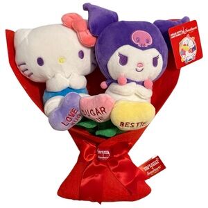 Hello Kitty and Kuromi Plush Bouquet